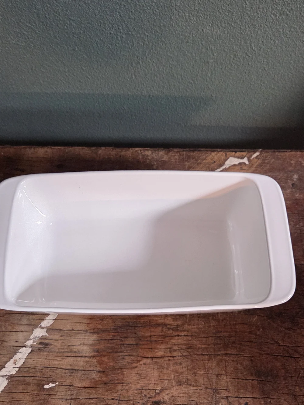 CorningWare White Rectangular Casserole Lid